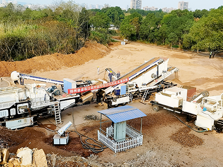 新余市首條建筑垃圾處置生產(chǎn)線投產(chǎn)，打造新余資源化項目典范