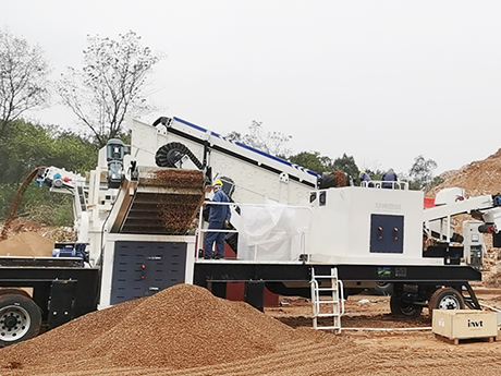 輪胎式輕物質(zhì)聯(lián)合分離車